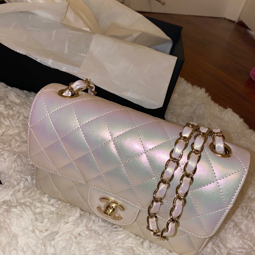 Chanel Rectangular Iridescent - Picture 2 of 14